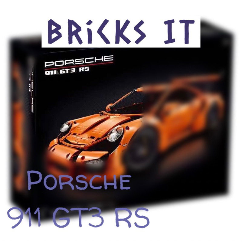 Lepin Porsche 911 GT3 RS Compatible Building Block Bricks 180094/90089A