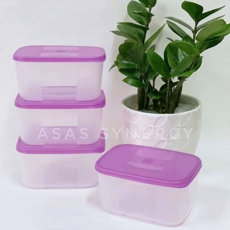Tupperware Freezermate Small Set 650ml(4 pcs) | Shopee Philippines