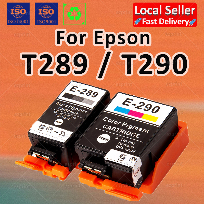 Compatible EPSON T289 T290 Ink Cartridge E-289 E-290 Ink for WF-100 WF ...