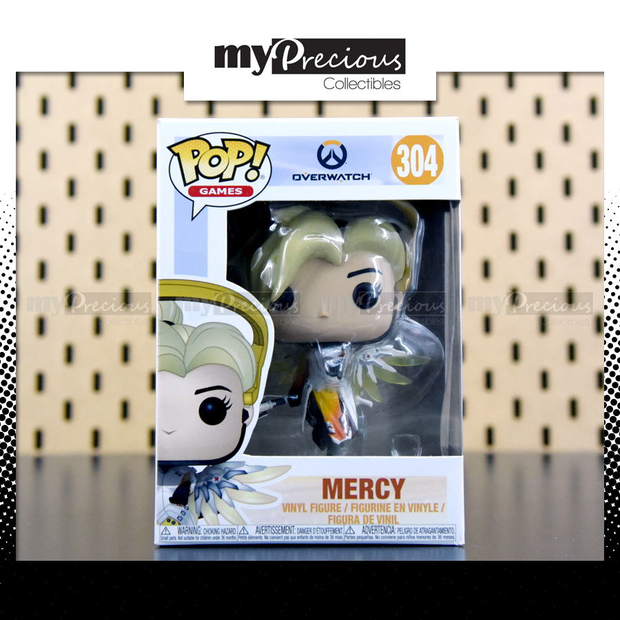 Funko Pop Games Overwatch 304 Mercy Vaulted Pop! Vinyl | Shopee Philippines