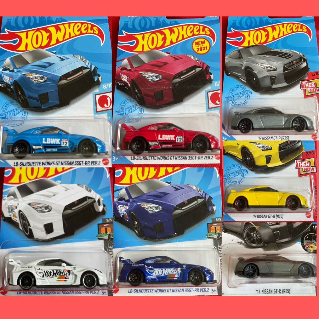 Hot WHEELS NISSAN GTR R35 NISSAN GTR R35 LBWK GTR R35 | Shopee Philippines