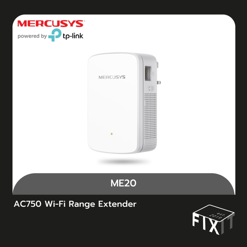 Mercusys ME20 AC750 Wi-Fi Range Extender (Powered by TP-Link) | Shopee ...