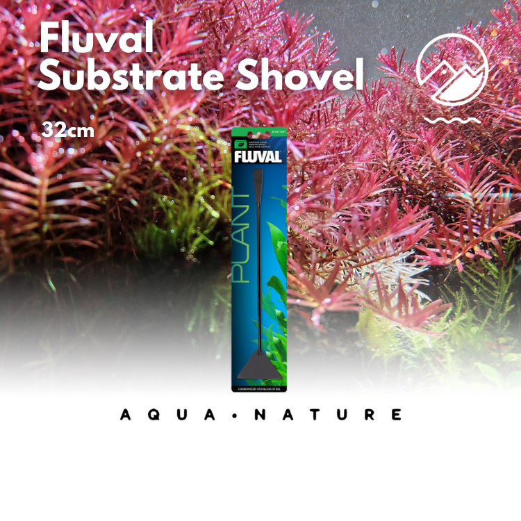 Fluval Aquascape Tools Substrate Shovel/Sand Flattener (Carbonized