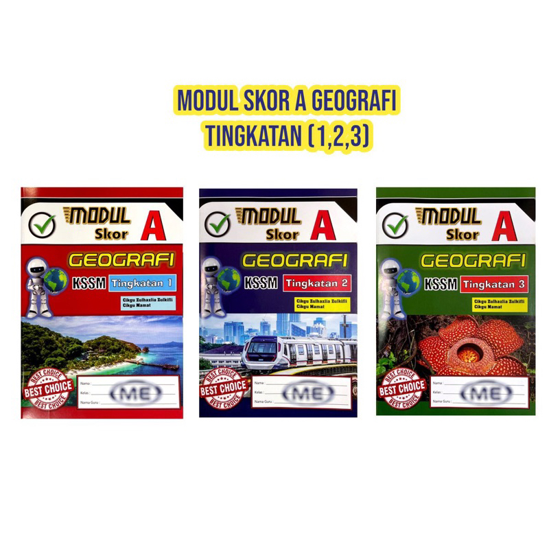 GEOGRAPHY SCORE A MODULE LEVEL 1/2/3 | Shopee Philippines