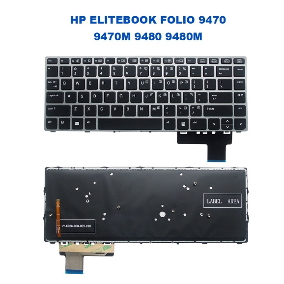 HP Elitebook Folio 9470 9480 9470M 9480M 697685-001 without Backlit ...