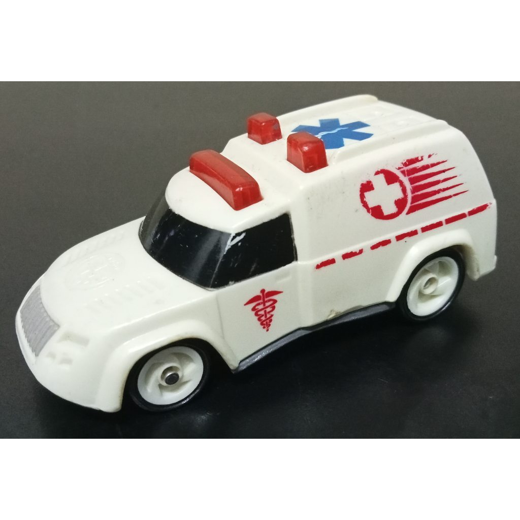 Vintage McD McDonald's Happy Meal Mekdi Hot Wheels Ambulance 1997 ...