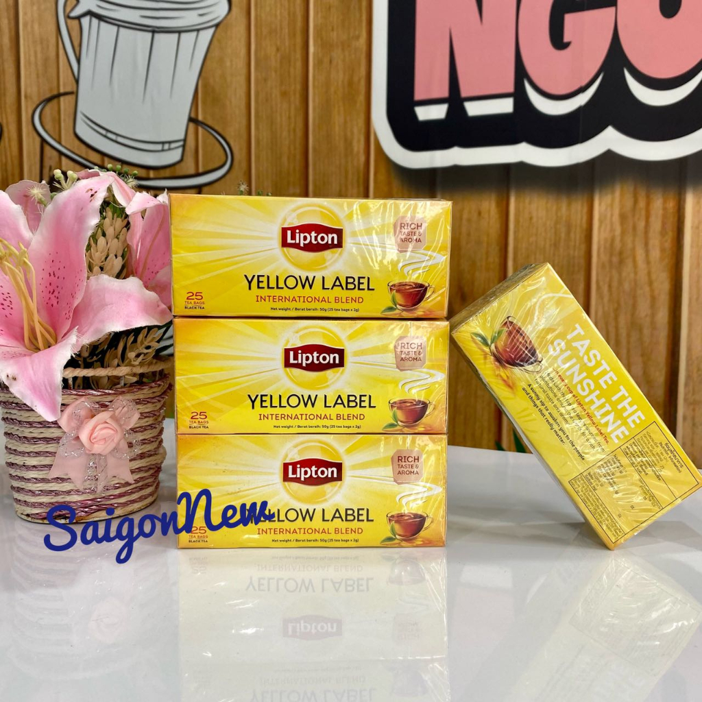 Lipton Yellow Label Tea Bags 50G | Shopee Philippines