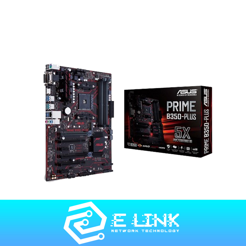 Asus PRIME B350-PLUS Desktop Motherboard | Shopee Philippines