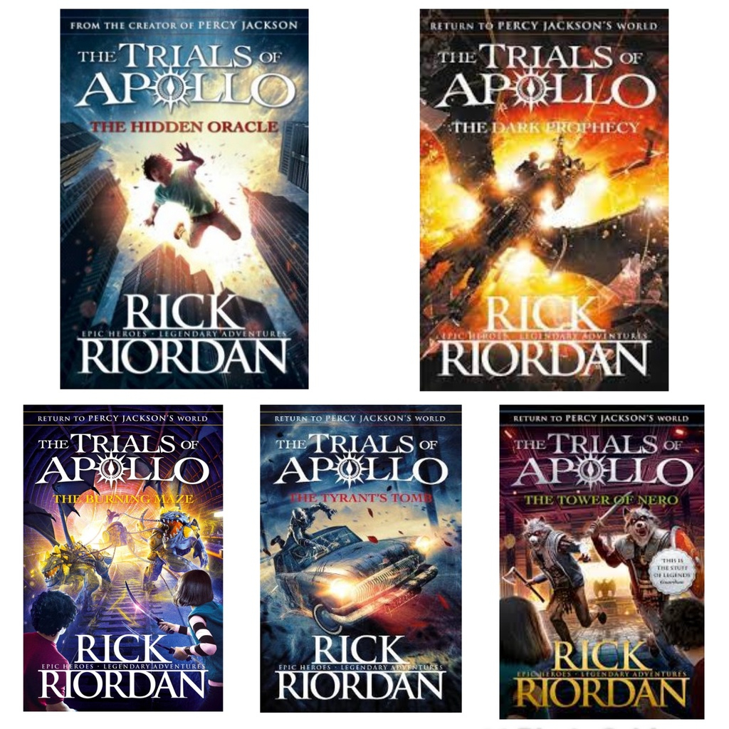 Trials of Apollo by Rick Riordan | Shopee Philippines