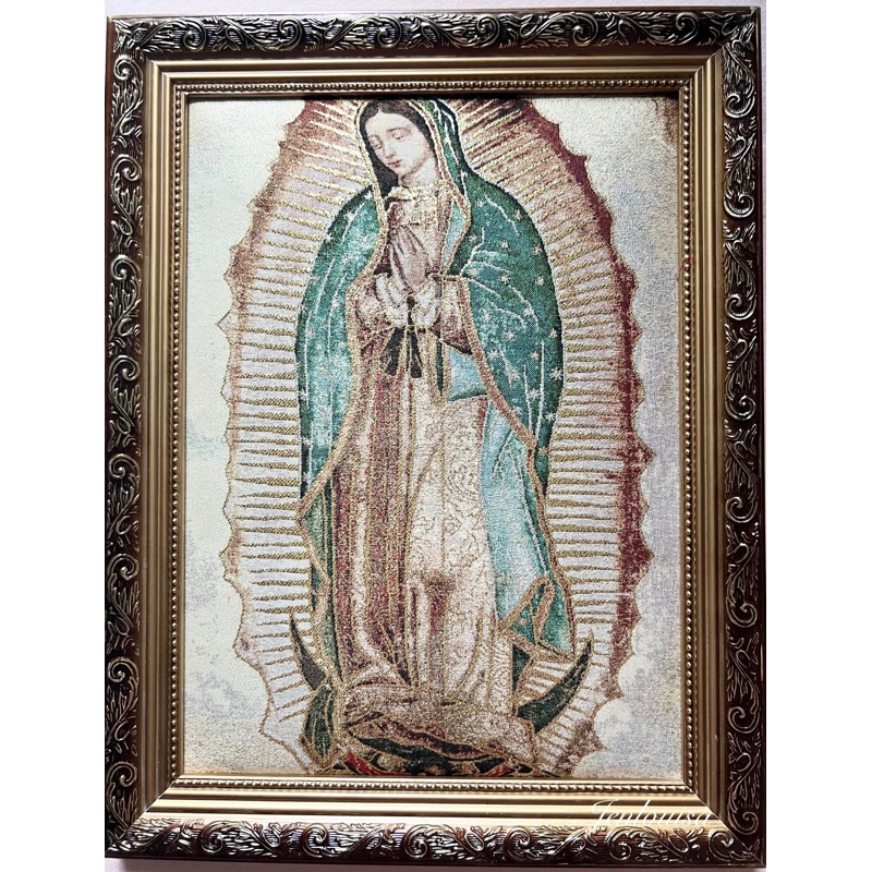 Our Lady of Guadalupe in Wooden Frame Version 2 | Shopee Philippines