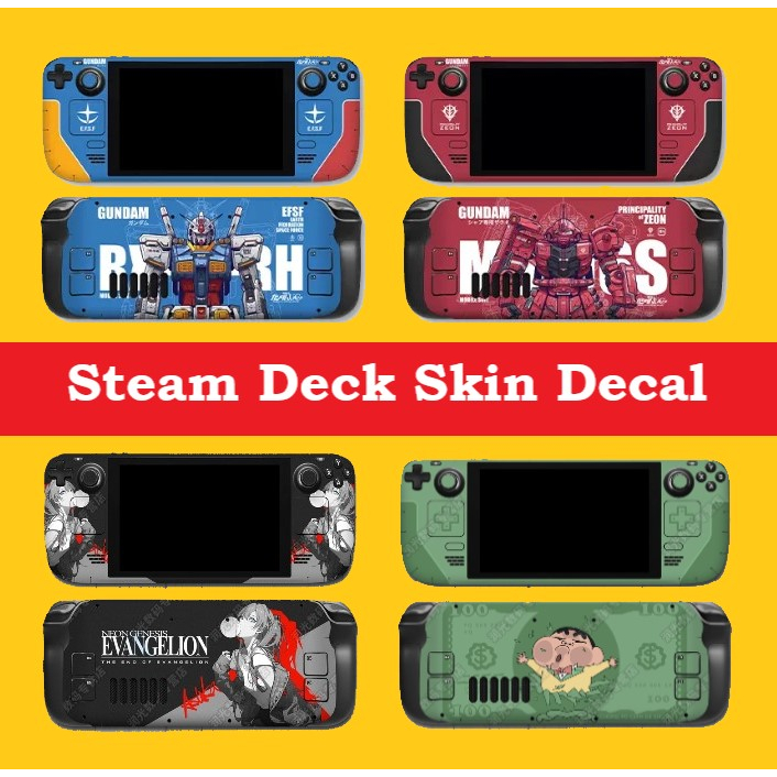 Steam Deck Console Skin Decal Sticker | Shopee Philippines