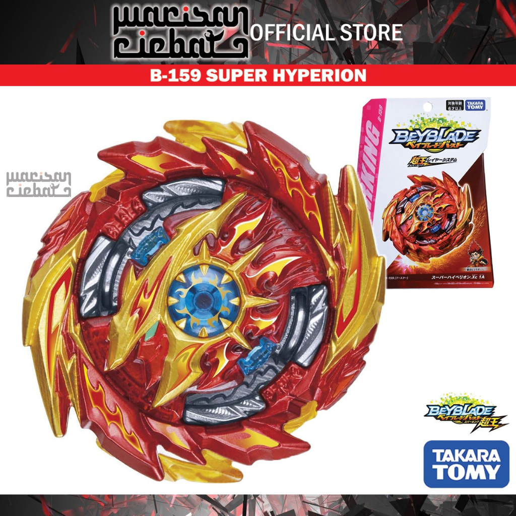 Takara Tomy Beyblade Burst Superking B-159 Super Hyperion Xceed 1A ...