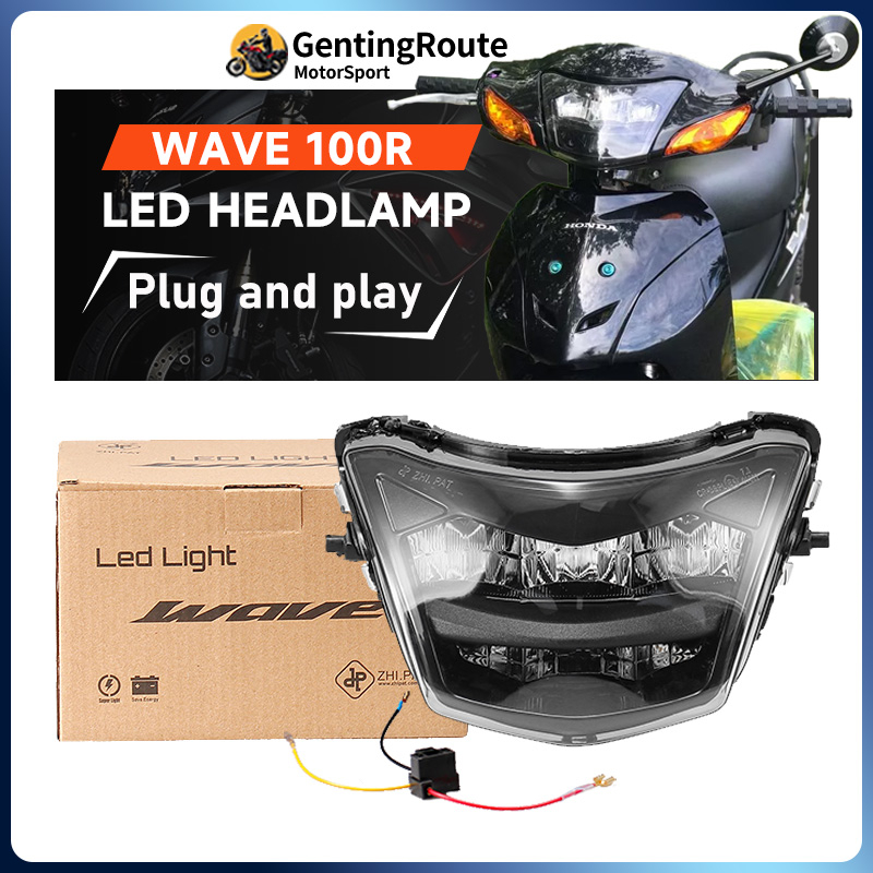 Honda W100R WAVE100R DAPAN HEAD LIGHT HEAD LAMP LED W100R WAVE100