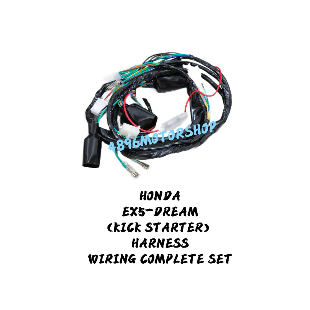 HONDA EX5 HI POWER DREAM C70 GBO GBOJ GBOJ WIRING SET WAYAR SET