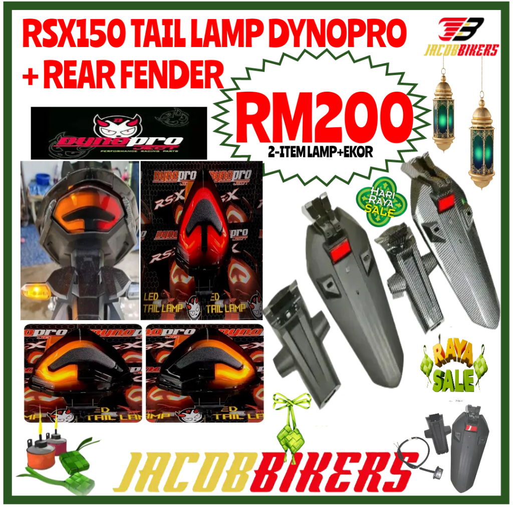 HONDA RSX150 WINNER X RSX TAIL LAMP DYNOPRO TST LED + WINNER X REAR ...