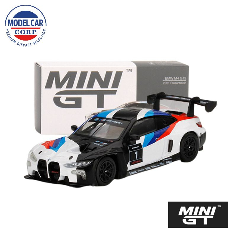 Mini GT BMW M4 GT3 2021 Presentation MGT00347 Scale: 1/64 Model Car ...