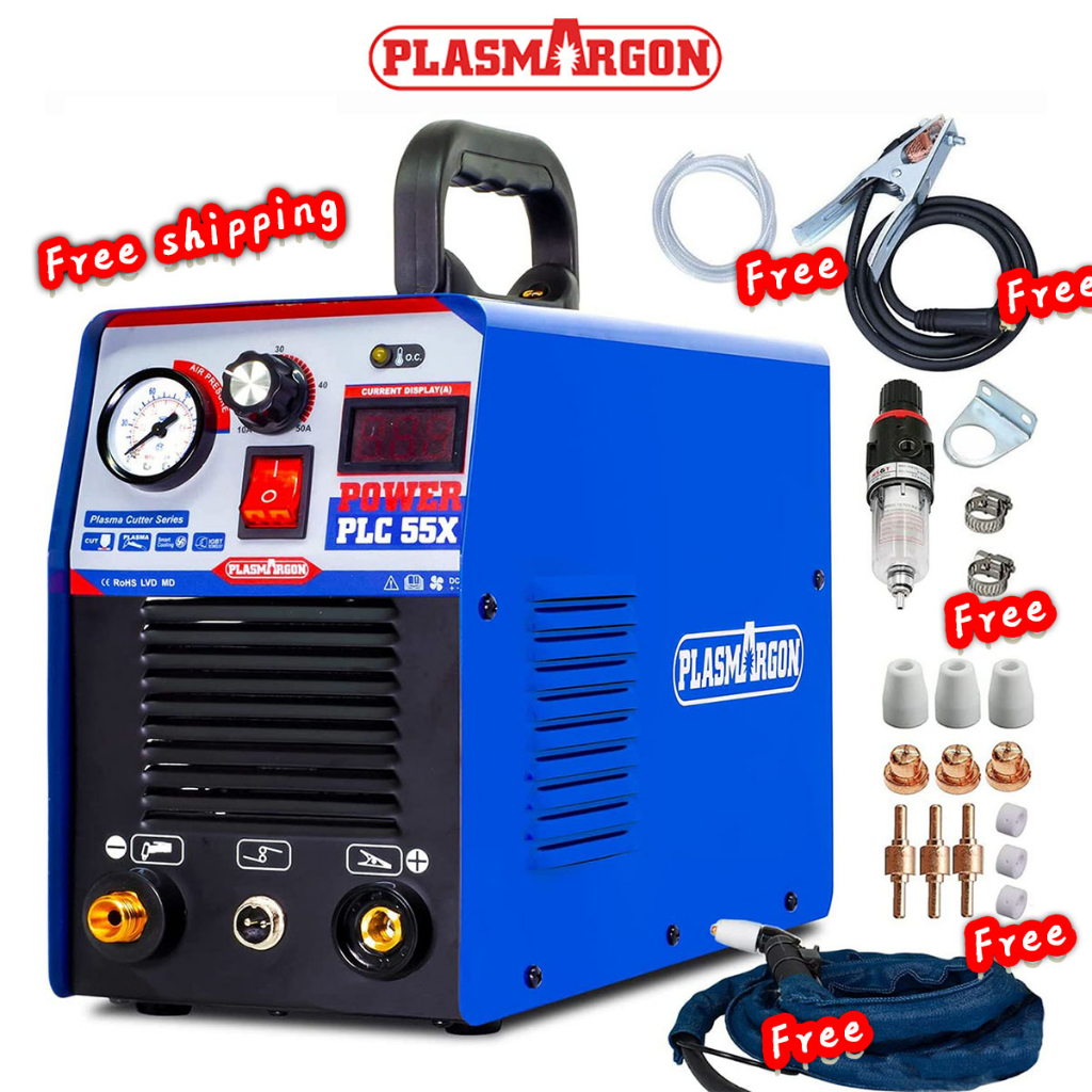 IGBT Air Plasma Cutter 50Amp CUT55 High Frequency DC Inverter Plasma ...