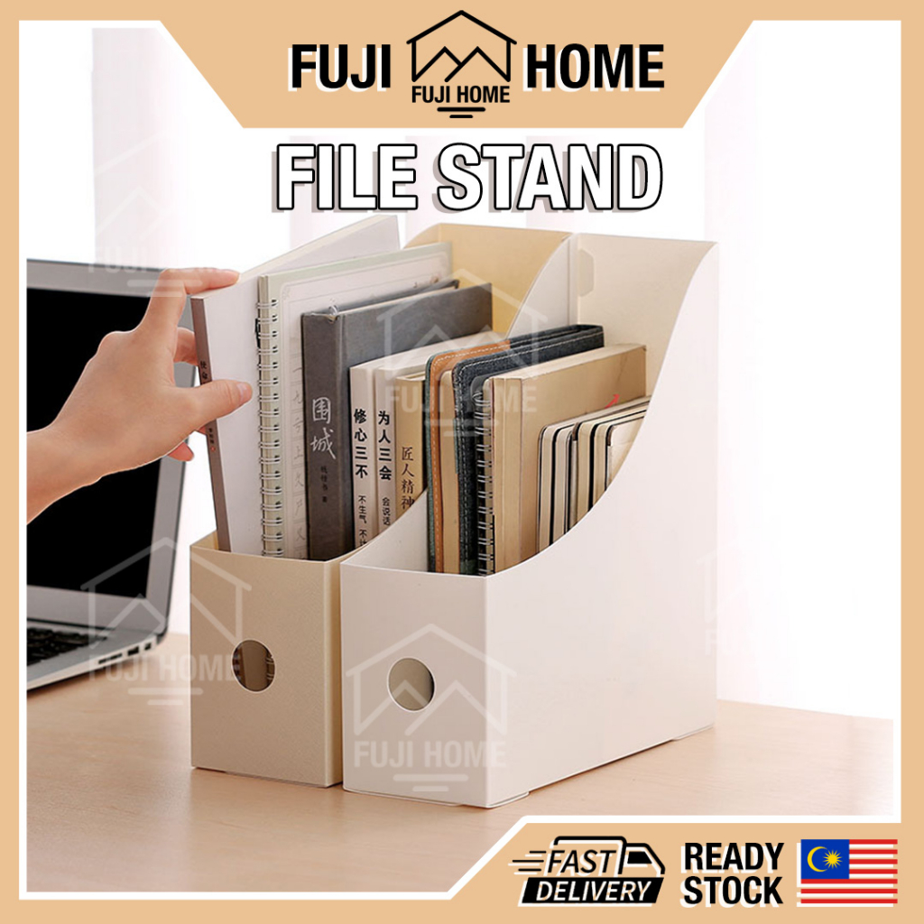 Magazine Box File Foldable File Stand Document File Storage Box Desktop ...