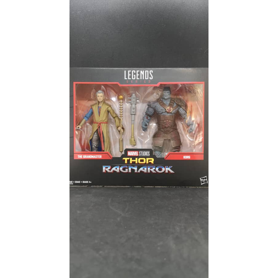 Marvel Legends MCU Thor Ragnarok The Grandmaster and Korg 2 Pack ...