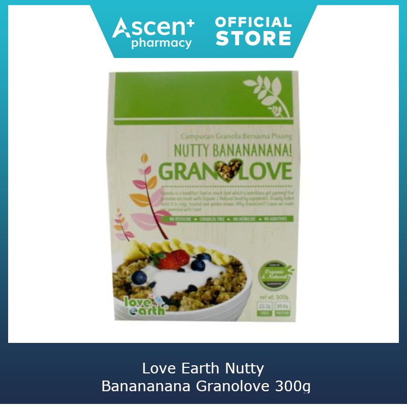 Love Earth Nutty Banananana Granolove [300g] Shopee Philippines