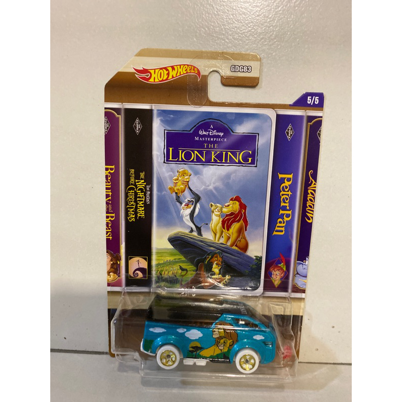 Hot Wheels Walt Disney Classic The Lion King The Vanister Shopee