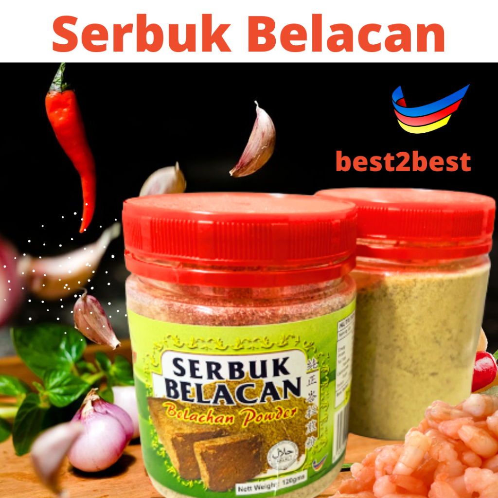 Belacan Melaka Powder Lazat Sedap Balacan Powder Shrimp Paste 200g