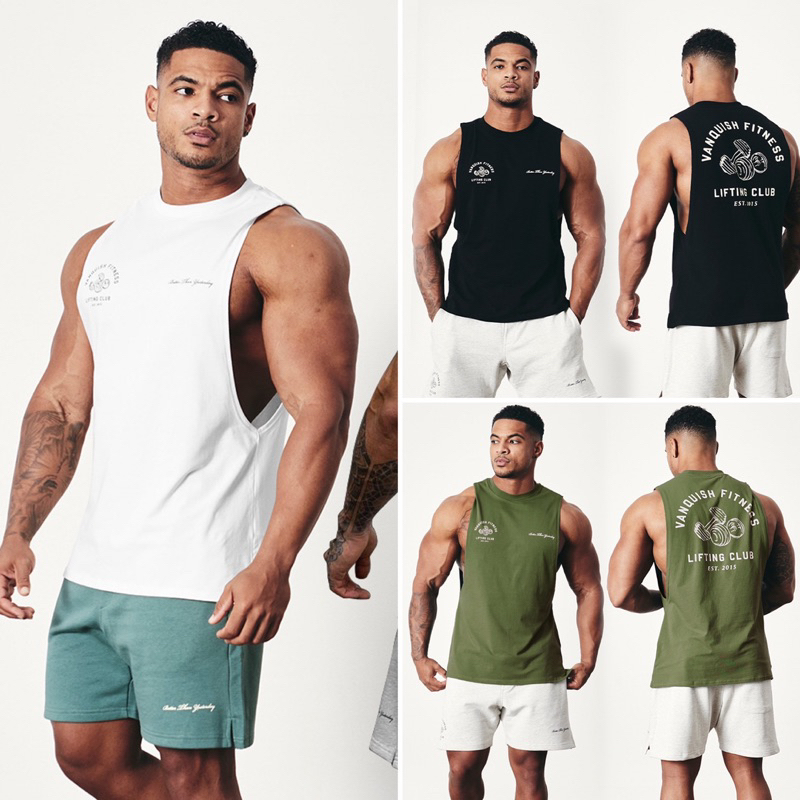 VQ Vanquish Lifting Club sleeveless gym Shopee Philippines
