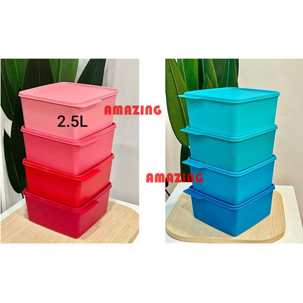 Tupperware Snack N Stack Snack And Stack L Bekas Makanan Kedap