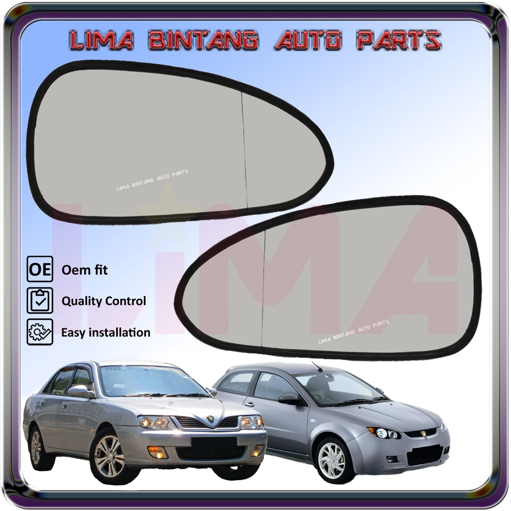 Proton Waja Campro Mmc , Satria Neo Side Mirror Glass , Left / Right