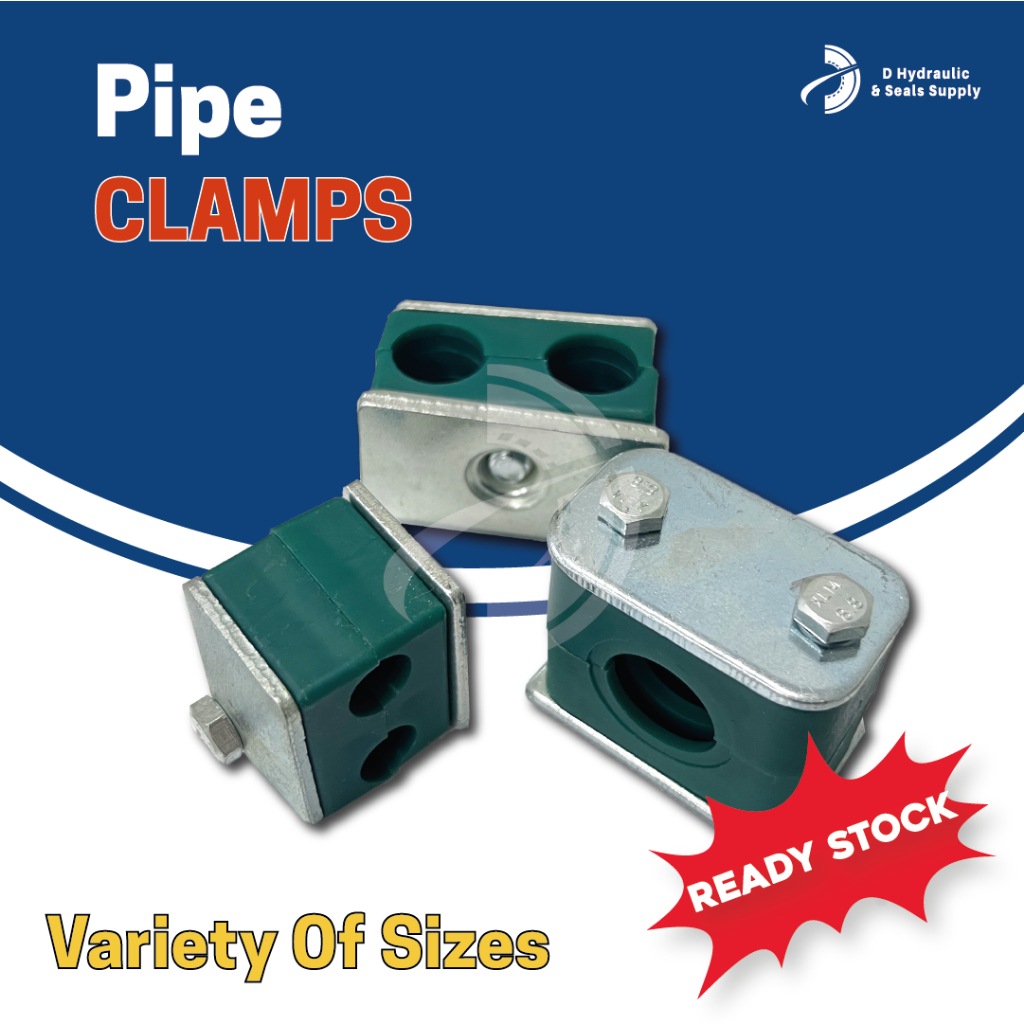 Polypropylene Pipe Clamp Tube Clamp Hydraulic Brackets Single Pipe