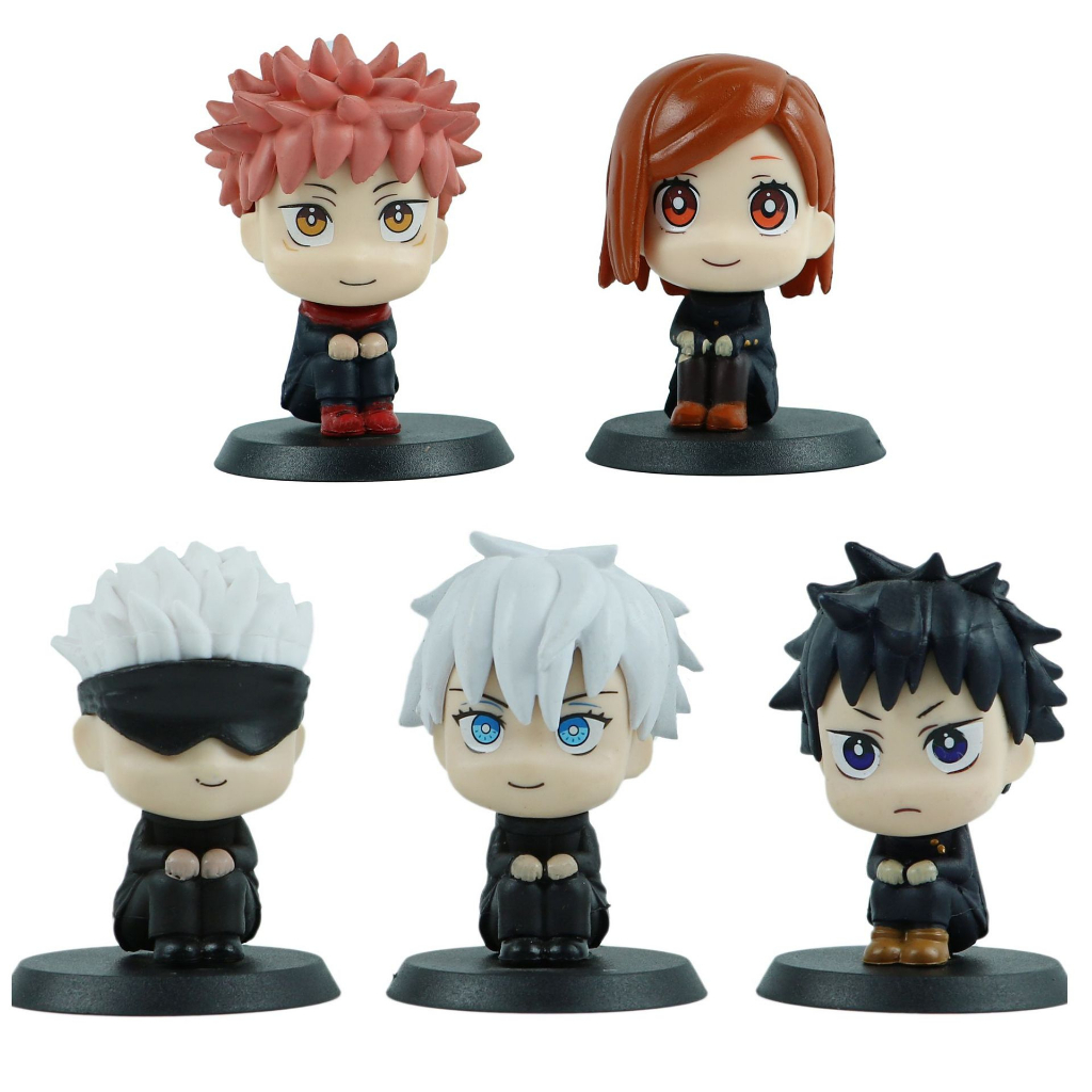 Jujutsu Kaisen Yuji Nobara Megumi Gojo Inumaki Figure Decoration Anime ...