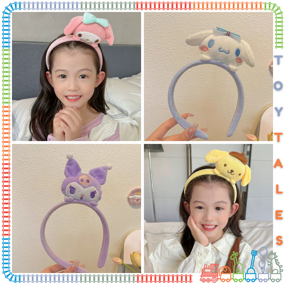 ToyTales Sanrio Plushie HAIRBAND KIDS Cekak Rambut Cute Baby Hair ...