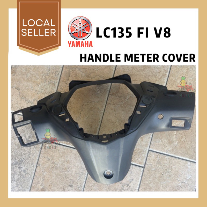 YAMAHA LC135 FI V8 HANDLE METER COVER INNER COVER HITAM MATI KAVER NEW ...