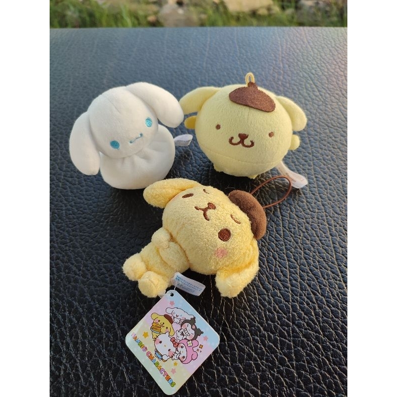 Super Cute Japan Anime - SANRIO CINNAMOROLL & POMPOMPURIN – MINI Plush ...