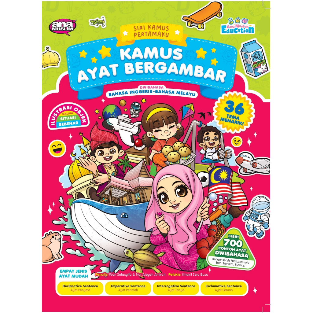 Dictionary Of Verses In The Picture Of Bilingual English Malay Ana