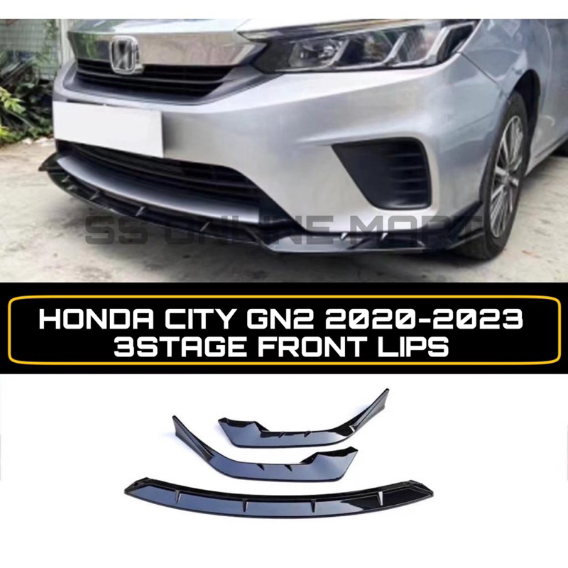 Honda city 20202023 rs gn2 hatchback sedan front bumper lips skirt