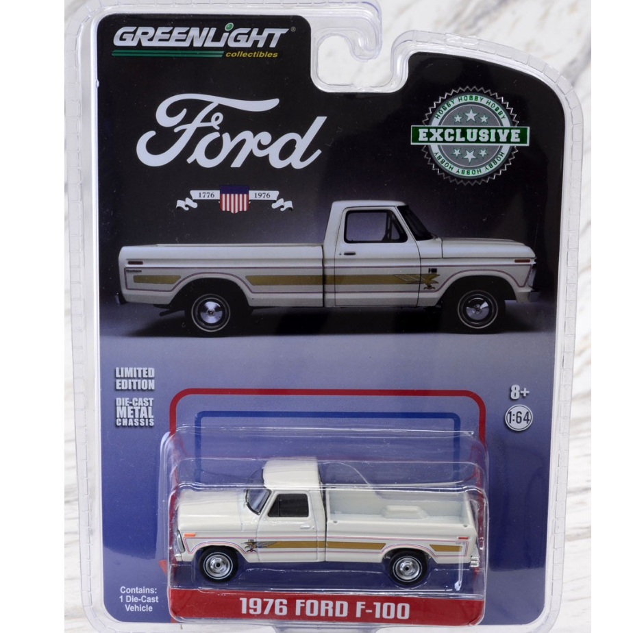 GREENLIGHT 1976 Ford F-100 - Bicentennial Option Group - Wimbledon
