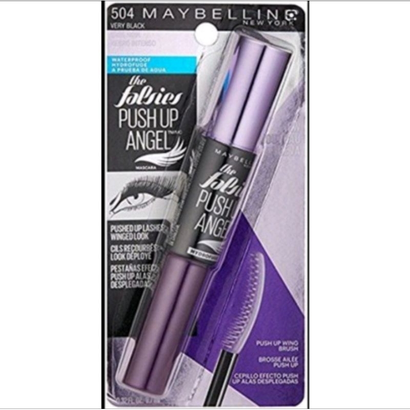 Maybelline (100Authentic)The Falsies Push Up Angle 504 Very Black