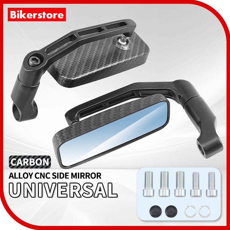 Universal Side Mirror Rear View Mirrors Motorcycle Mirror Alloy CNC