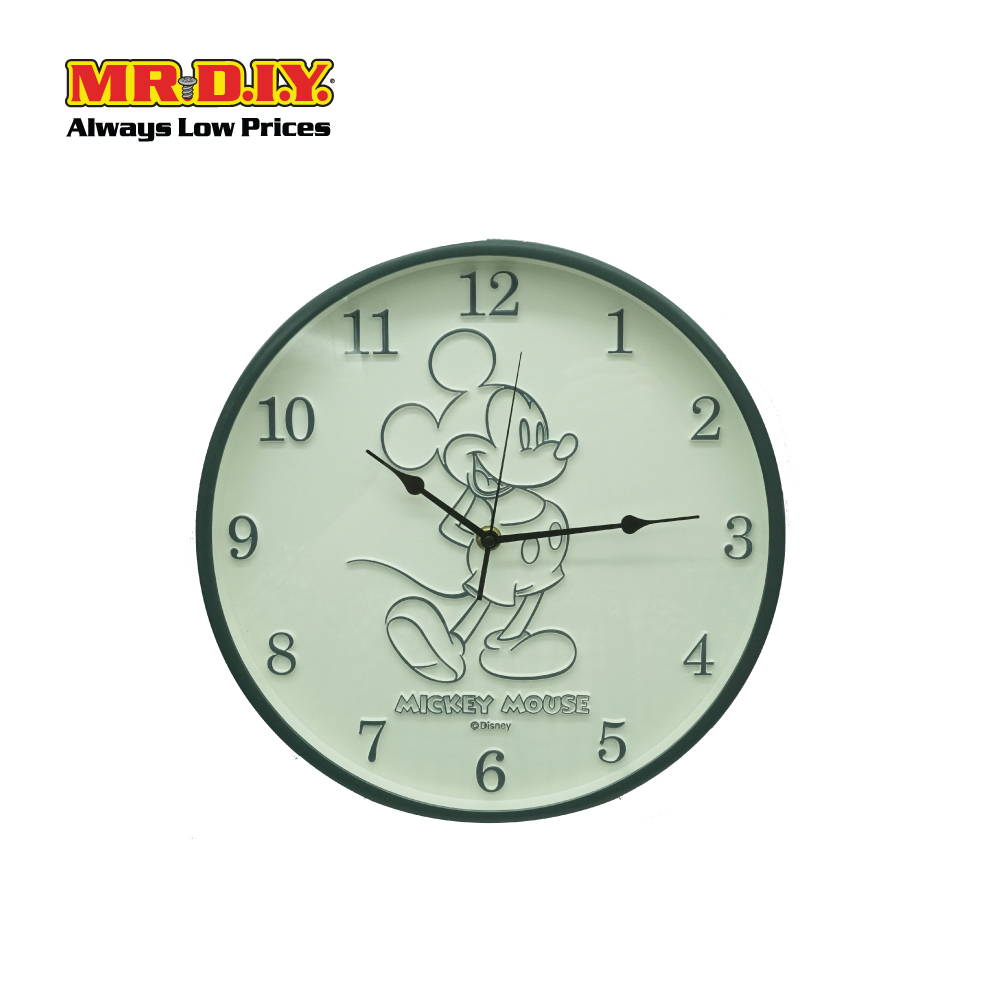Disney Mickey Mouse Wall Clock 12Inch | Shopee Philippines