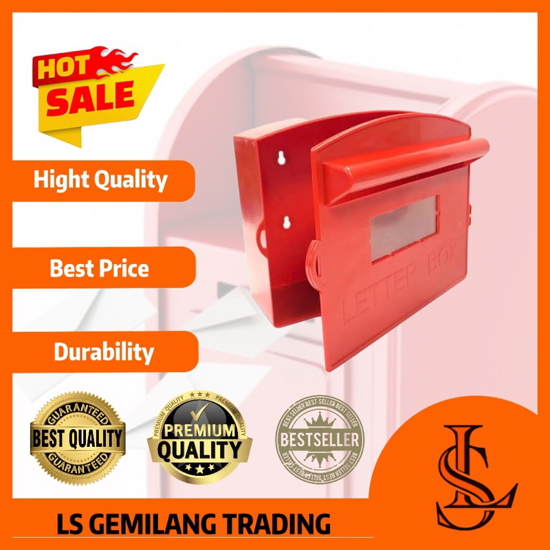 PVC LETTER BOX MAIL BOX PETI SURAT | Shopee Philippines