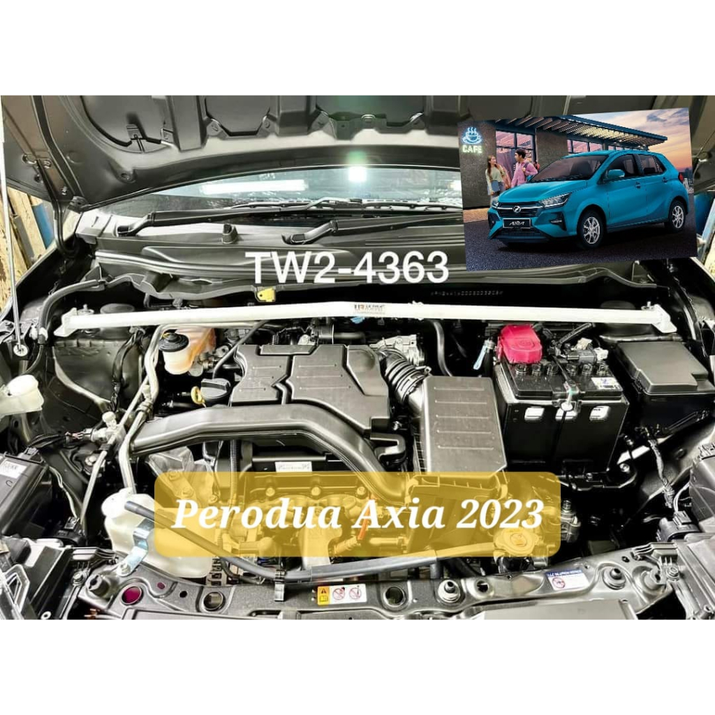 Ultra Racing Bar Perodua Axia 2023 A300 Safety Bar | Shopee Philippines