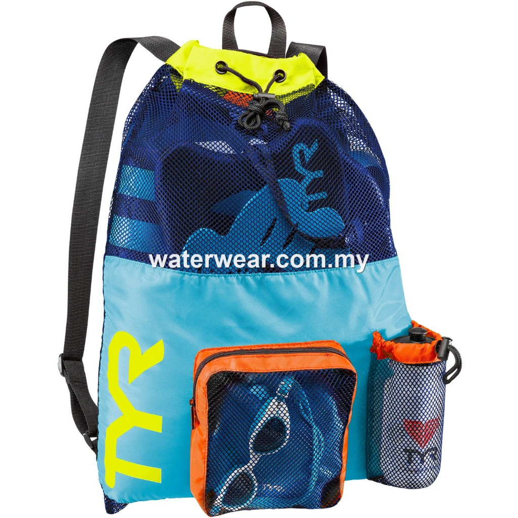 TYR 40L Big Mesh Mummy Backpack (for Swim Equipments) Shopee Philippines