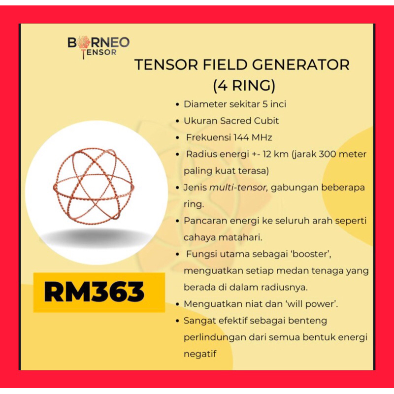 TFG 4 wire(Tensor field generator) | Shopee Philippines