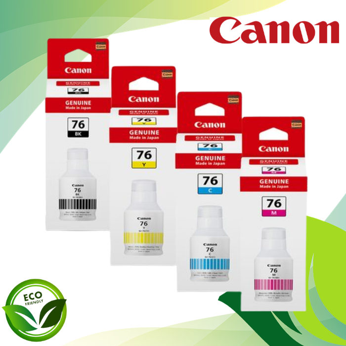 Canon Ink Cartridges - GI-76 (Pigment Black / Pigment Cyan / Pigment ...