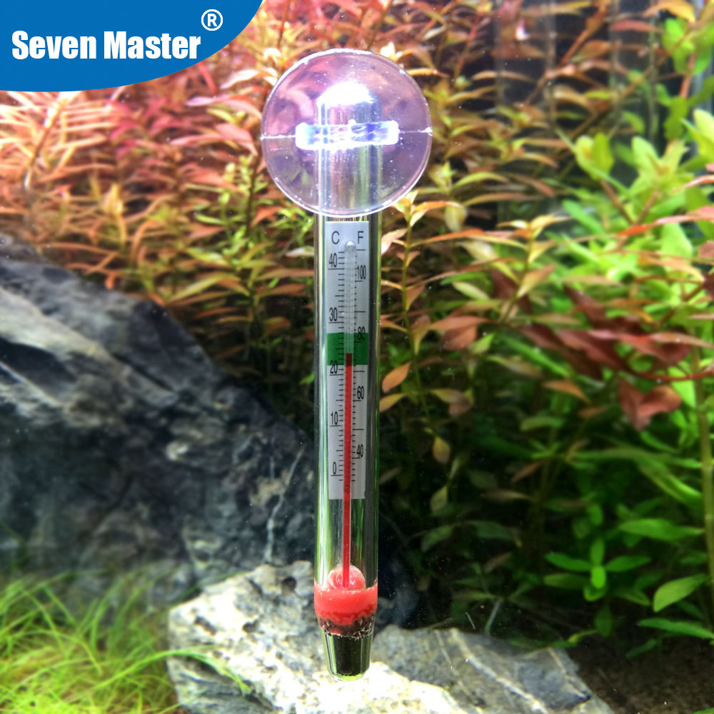 Fish Tank Thermometer Diving Glass Thermometer Aquarium Temperature