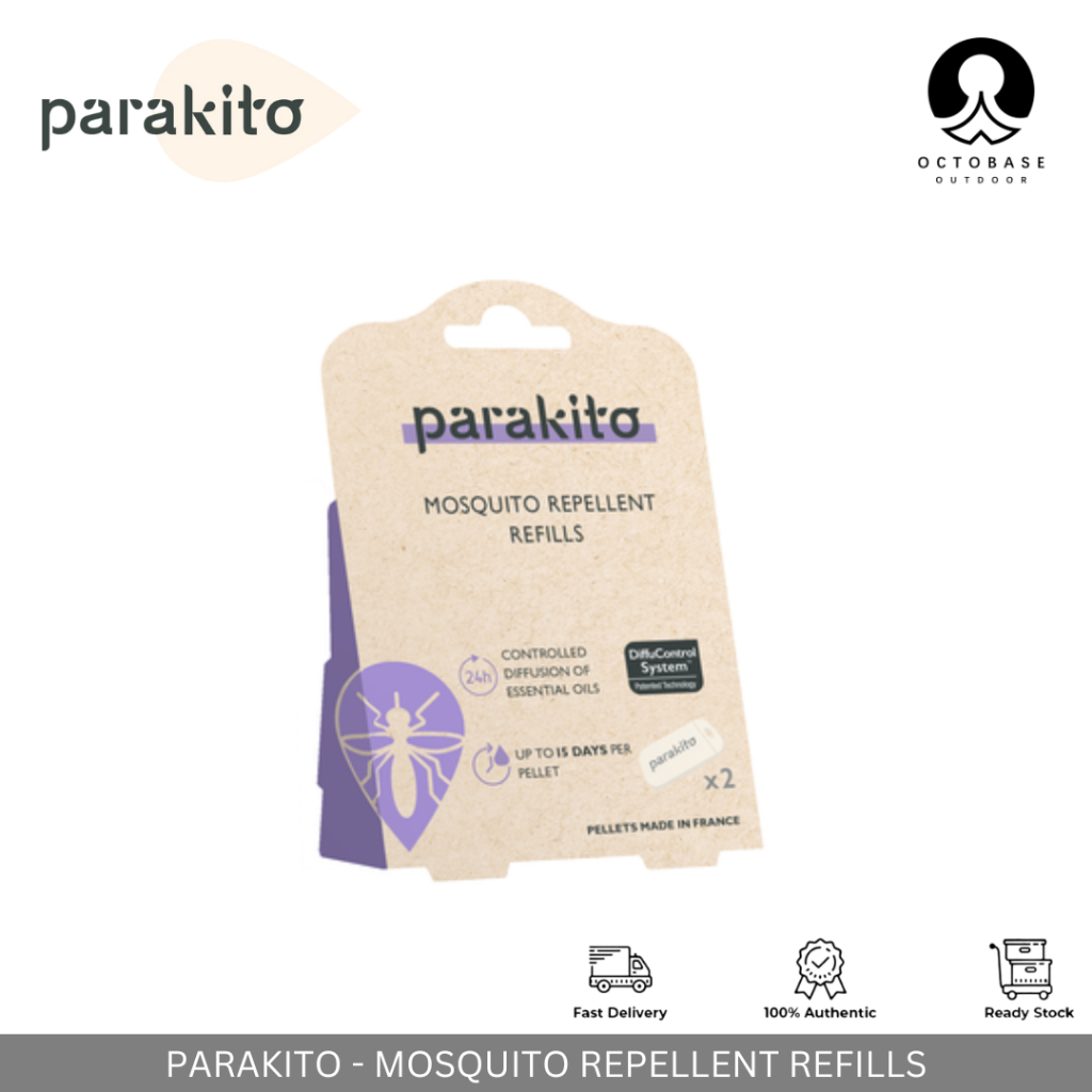 PARAKITO MOSQUITO REPELLENT PELLET REFILLS X 2PCS DIFFUSE PELLET