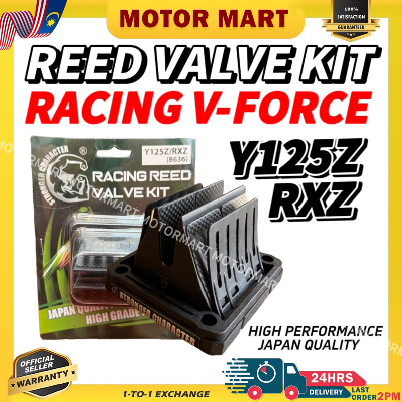 YAMAHA RXZ / Y125Z STRONGER FORCE V FORCE 4 RACING REED VALVE KIT JAPAN ...
