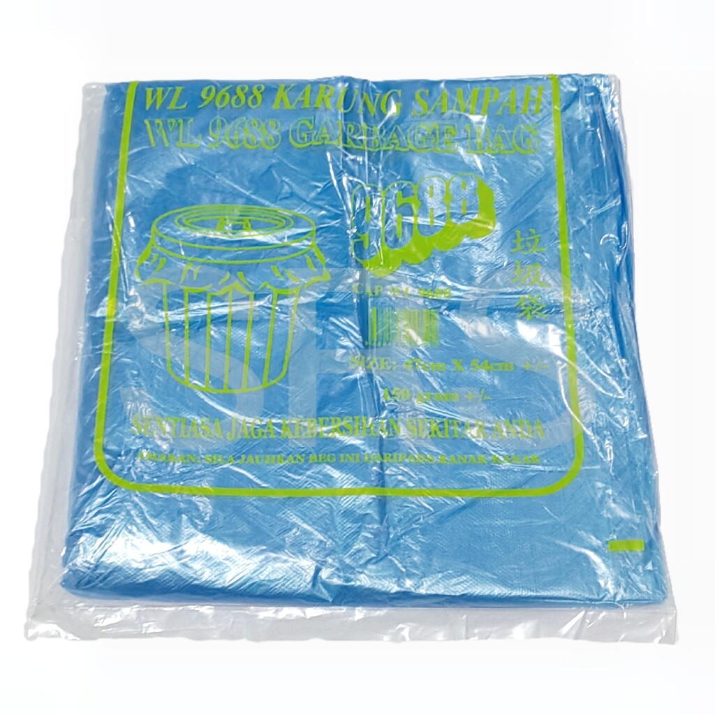 Blue GARBAGE BAG/Plastic GARBAGE (WL 9688) | Shopee Philippines