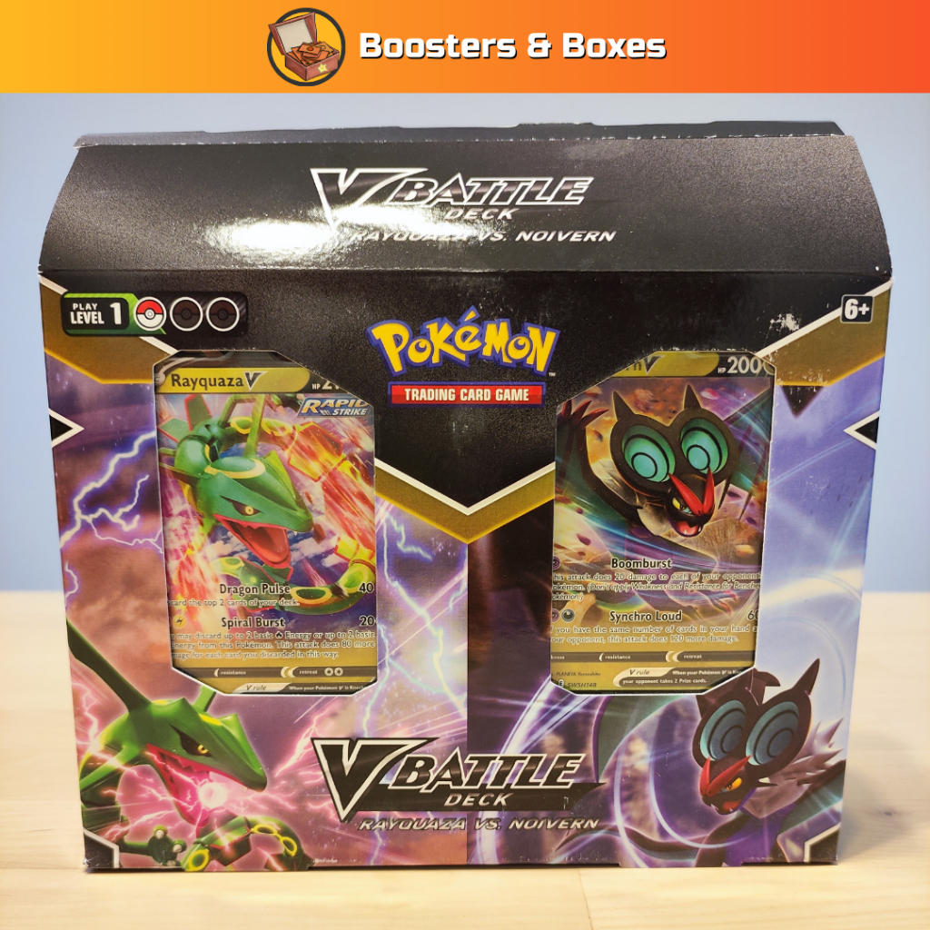 Pokémon TCG V Battle Deck Rayquaza vs. Noivern Shopee Philippines